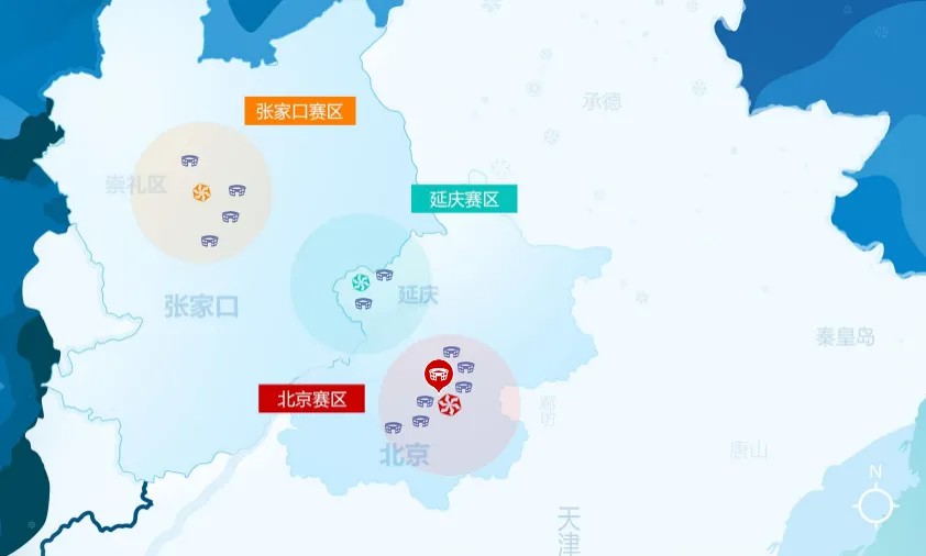 衛(wèi)星見(jiàn)證，這里如何變身“冬奧小城”