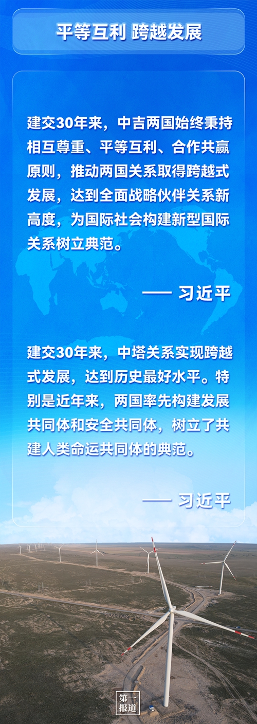 第一報(bào)道 | 建交三十年，習(xí)主席這樣評(píng)價(jià)與中亞五國(guó)關(guān)系
