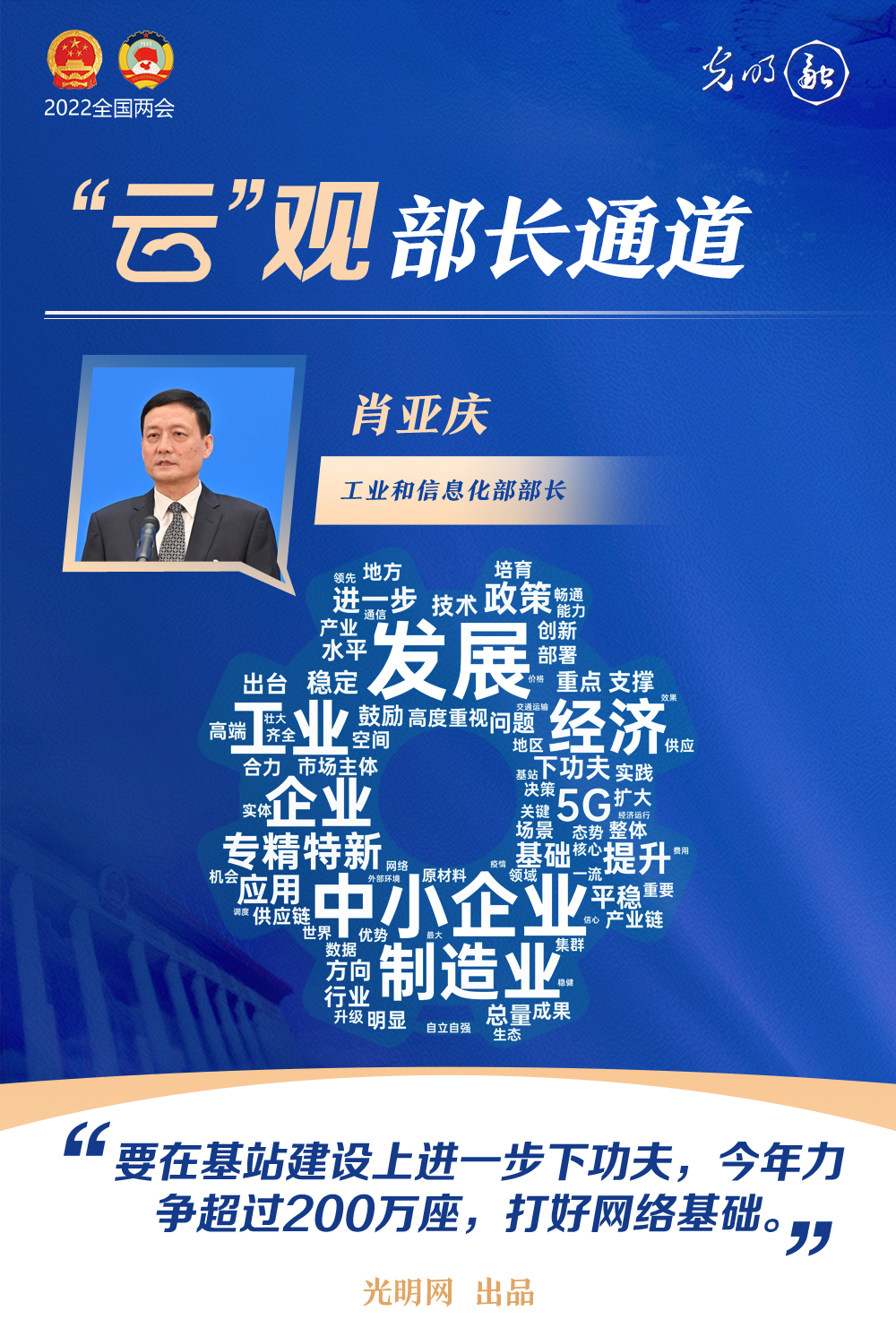 【“云”觀部長(zhǎng)通道】一組詞云海報(bào)，帶你聆聽三位部長(zhǎng)今年工作規(guī)劃