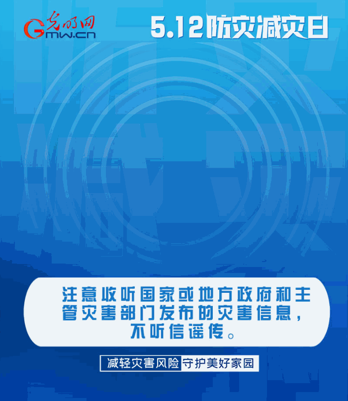 【動(dòng)態(tài)海報(bào)】減輕災(zāi)害風(fēng)險(xiǎn)，從這10個(gè)字開始
