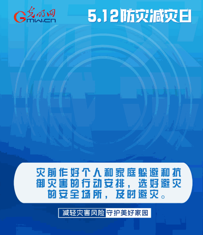【動(dòng)態(tài)海報(bào)】減輕災(zāi)害風(fēng)險(xiǎn)，從這10個(gè)字開始