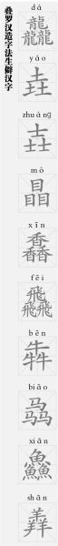 龍行龘龘，龘從何來？有什么字面背后的意義？