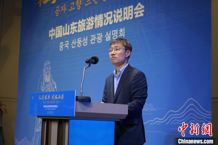 首爾市政府觀光體育局局長金英渙致辭?！⑿?攝