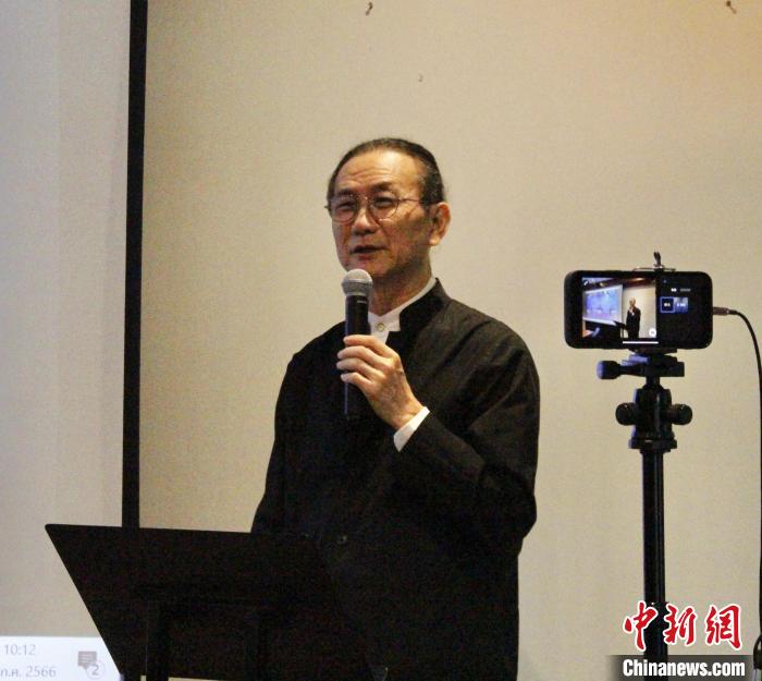 泰國(guó)泰中商務(wù)委員會(huì)主席邱威功致辭。<a target='_blank' href='/' _fcksavedurl='/'><p  align=