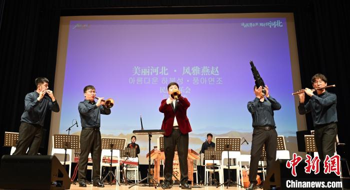 圖為音樂會現(xiàn)場?！∈谞栔袊幕行墓﹫D