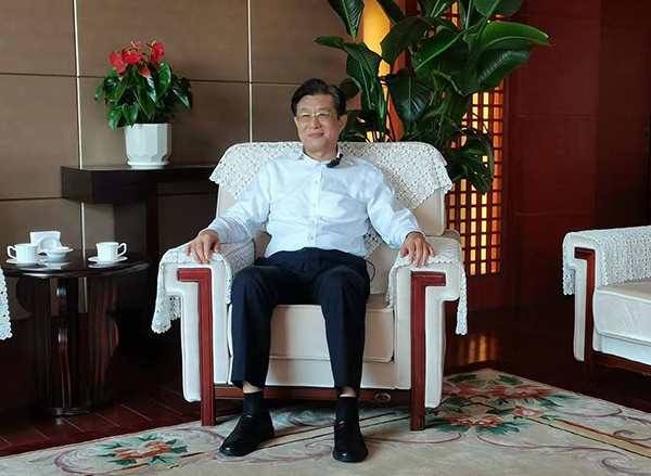 中國人民對外友好協(xié)會副會長李希奎。中國人民對外友好協(xié)會供圖