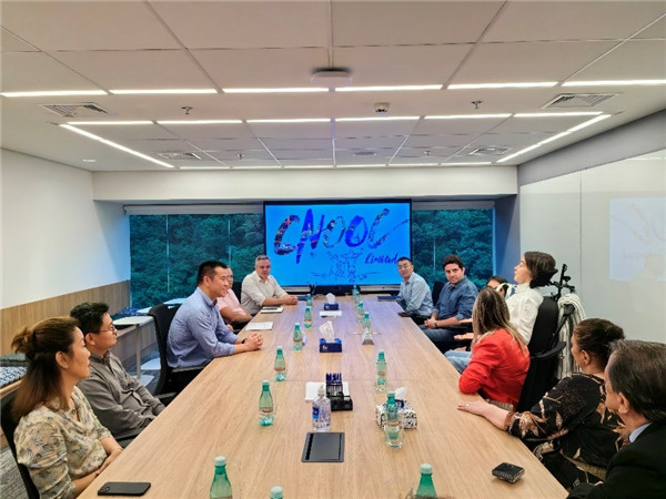 座談會(huì)現(xiàn)場(chǎng)。中海油巴西公司供圖