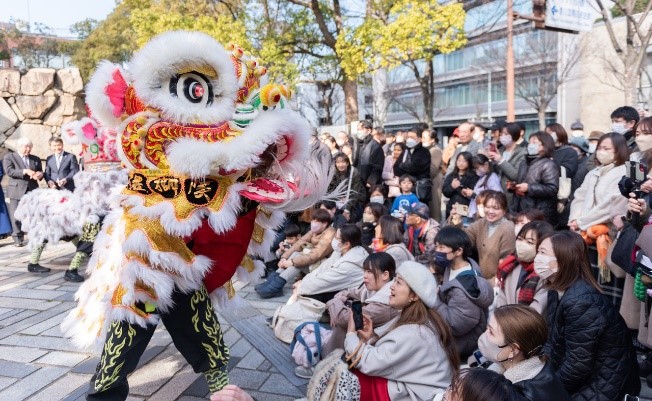 活動現(xiàn)場。中國駐大阪旅游辦事處供圖