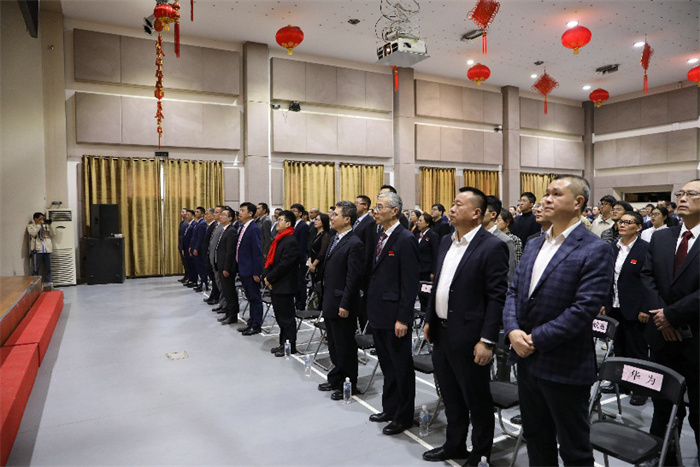 “溫暖迎春·共慶中國年”活動現(xiàn)場。中國駐阿爾及利亞大使館供圖