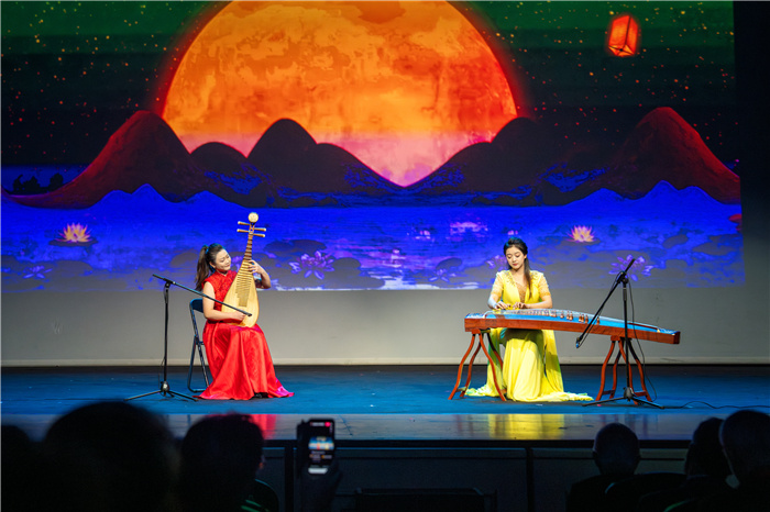  現(xiàn)場表演。中國駐希臘大使館供圖