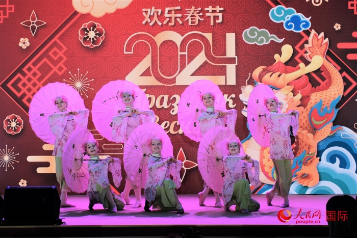 活動現(xiàn)場的精彩演出。于子恒攝