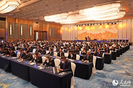 與會嘉賓濟濟一堂。人民網(wǎng)記者 陳博攝