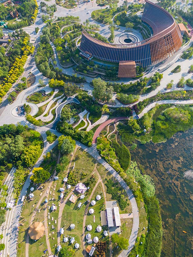 北京世園公園露營(yíng)文化節(jié)開(kāi)幕。張立峰攝