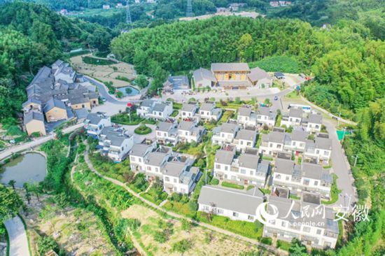 俯瞰大灣村。人民網(wǎng) 陳若天攝