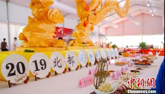北部灣（海南儋州）旅游美食博覽會，舉辦美食評選活動　王子謙　攝