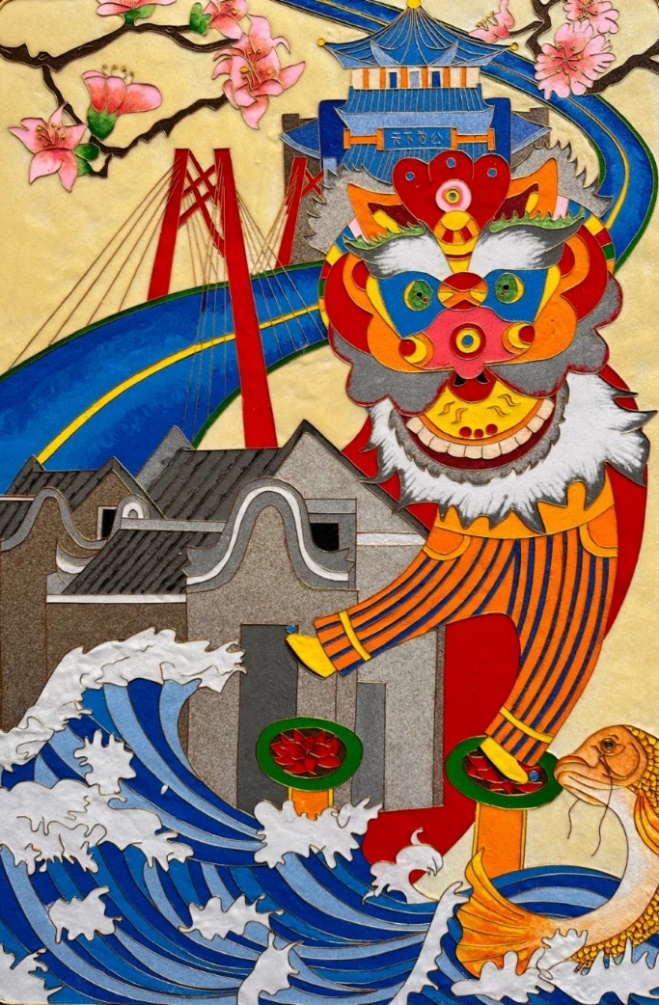 中小學(xué)生創(chuàng)新創(chuàng)意設(shè)計(jì)成果首次登上文博會。參展觀眾供圖