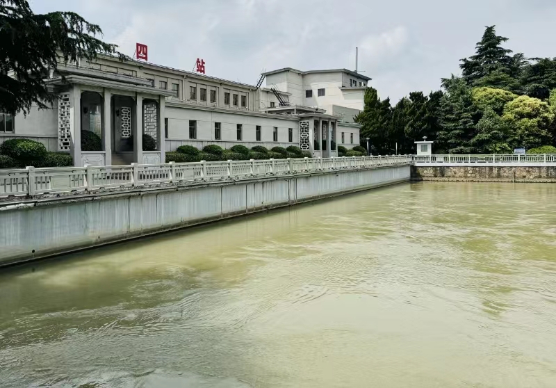 江都水利樞紐。受訪對象供圖