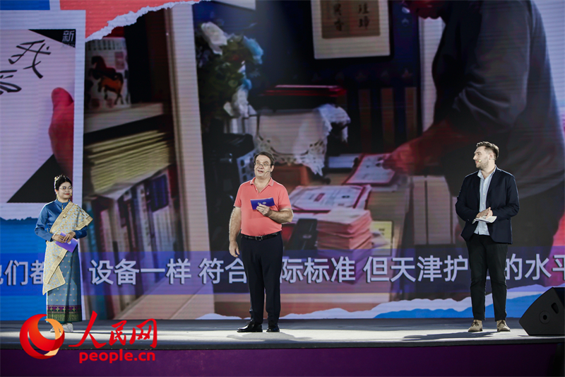 從左至右分別為馬星彤、皮安睿、柯明可。人民網(wǎng)記者 于凱攝