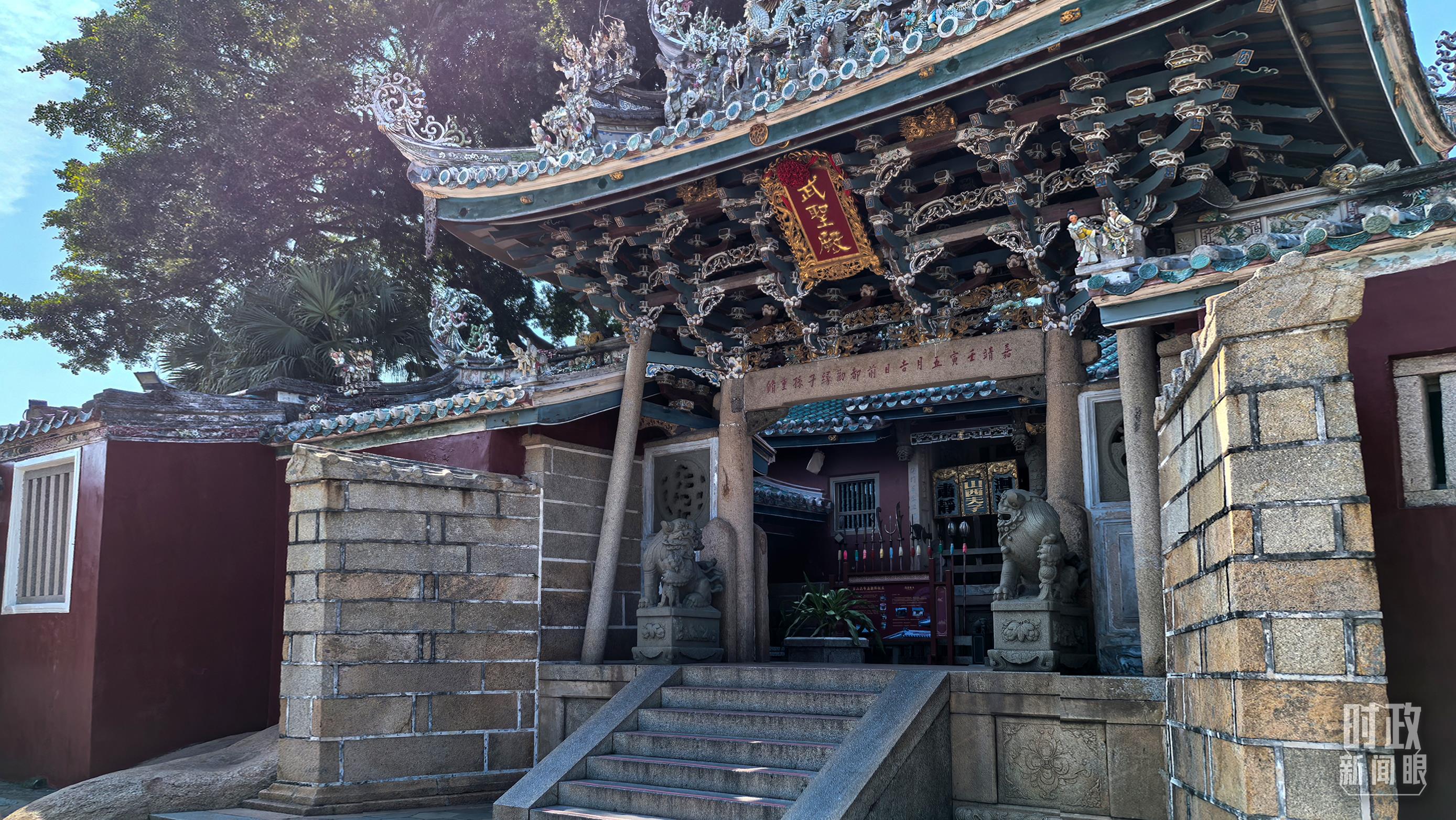 △關(guān)帝文化產(chǎn)業(yè)園。（總臺(tái)央視記者陸泓宇拍攝）