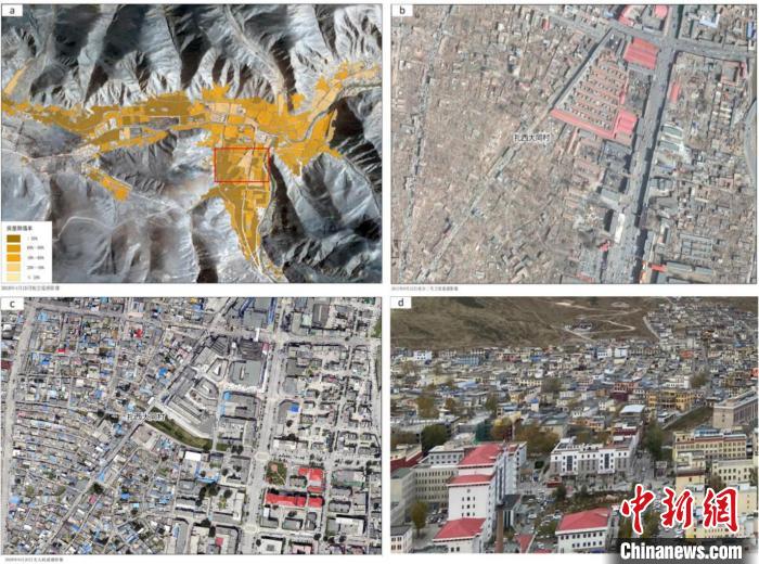 災后重建區(qū)群眾住房條件得到根本性改善監(jiān)測結果。中科院空天院 供圖