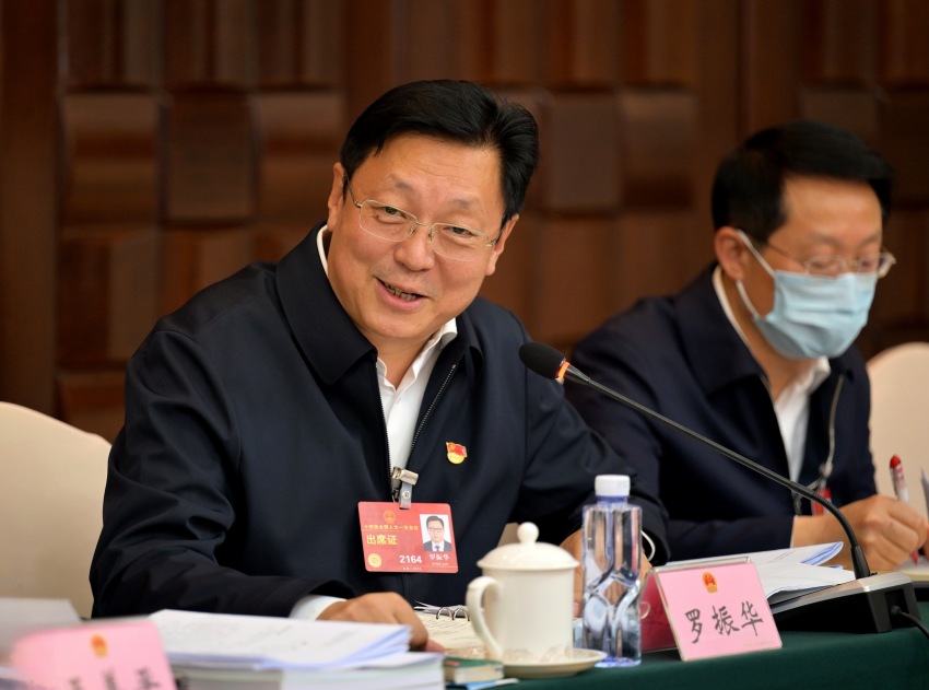 全國人大代表羅振華。