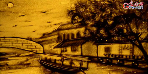 【沙畫(huà)】風(fēng)好正揚(yáng)帆，起航新時(shí)代